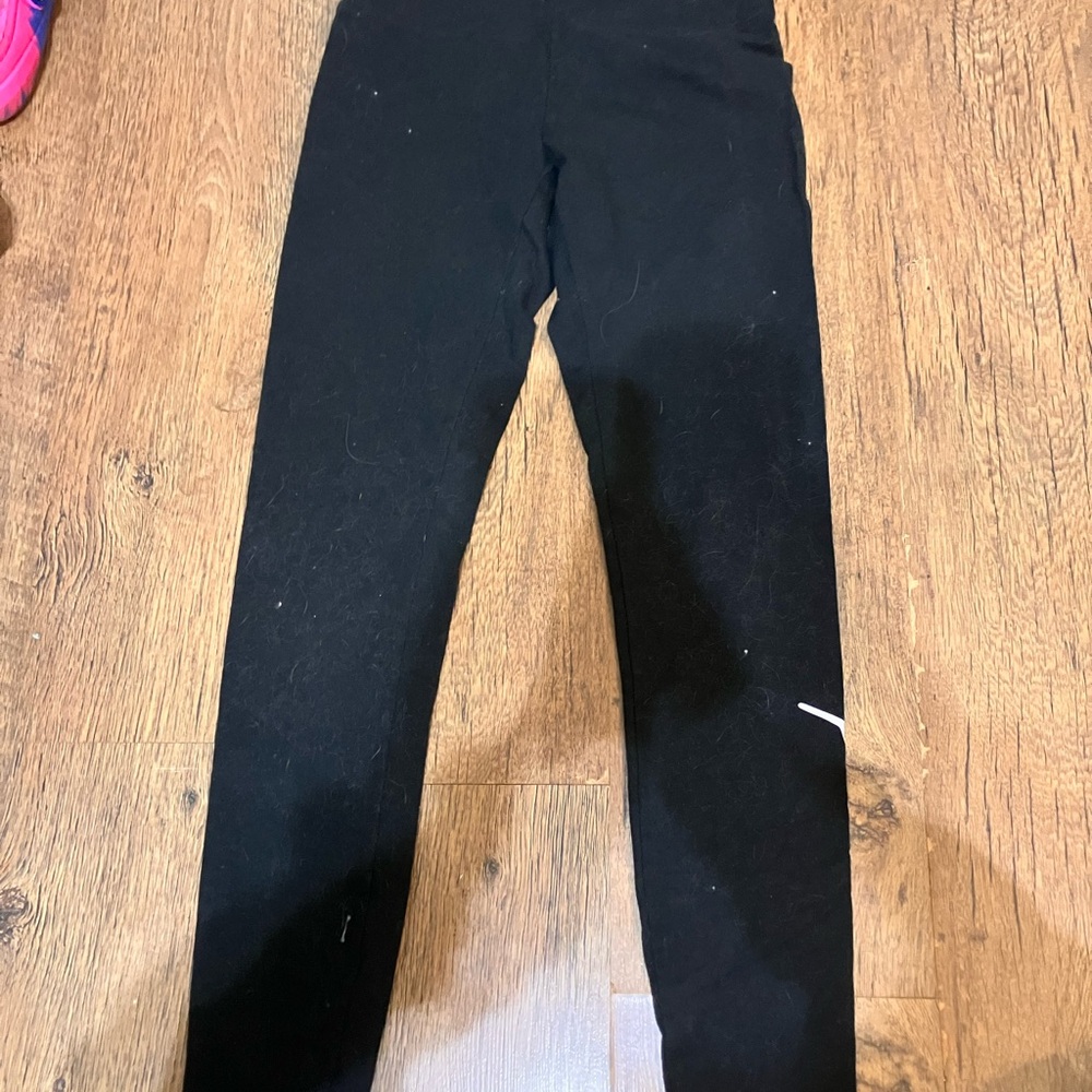 PINK Victoria's Secret Black Leggings High Waist Athletic
